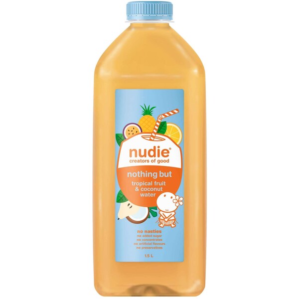 Nudie Nothing But Tropical & Coconut Water 1.5l
