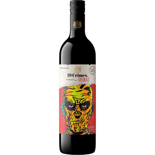 19 Crimes Halloween Mummy Shiraz Bottle 700mL