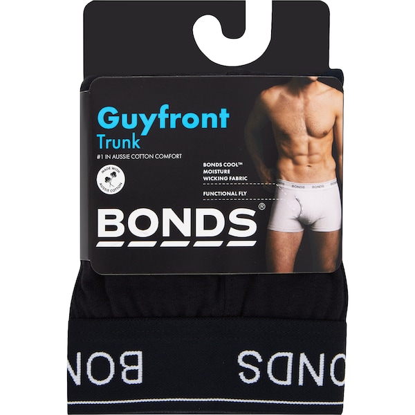 Bonds Mens Guyfront Trunk Size M Assorted each