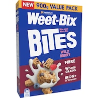 Weet-Bix Bites Wildberry Breakfast Cereal Value