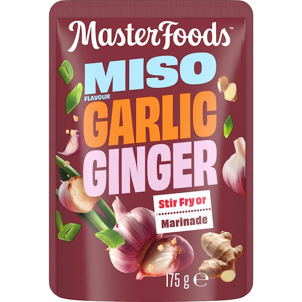 MasterFoods Recipe Base Miso Garlic Ginger 175g