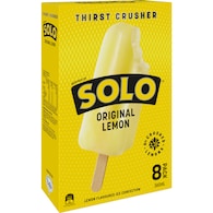 Solo Ice Pops Original Lemon