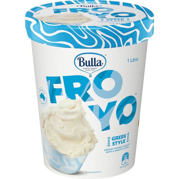 Bulla FroYo Tub Greek Style 1L