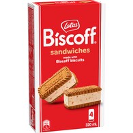 Lotus Biscoff Ice Confection Sandwiches