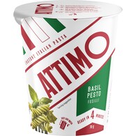 Attimo Instant Pasta Cup Basil Pesto Fusilli
