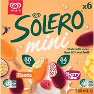 Streets Solero Mini Dessert Sticks Exotic & Berry Bliss