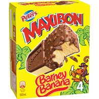 Peters Maxibon Barney Banana Dessert Bars