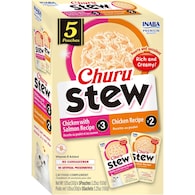 Churu Stew Wet Cat Food Chicken & Salmon