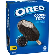 Oreo Cookie Frozen Dessert Sticks