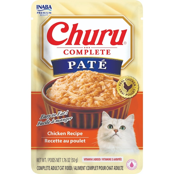 Churu Complete Pate Wet Cat Food Chicken 50g