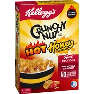 Kellogg's Crunchy Nut Corn Flakes Hot Honey Flavour Breakfast Cereal