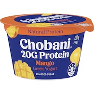 Chobani 20G Protein Greek Yogurt Pot Mango