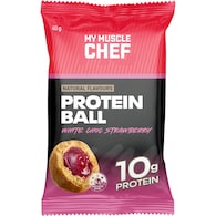 My Muscle Chef Protein Ball White Choc & Strawberry