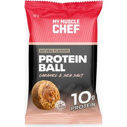 My Muscle Chef Protein Ball Caramel & Sea Salt 40g – Woolworths