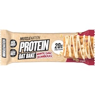 Muscle Nation Protein Oat Bake White Choc Cranberry