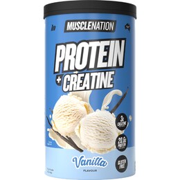 Muscle Nation Protein & Creatine Powder Vanilla 315g – Woolworths