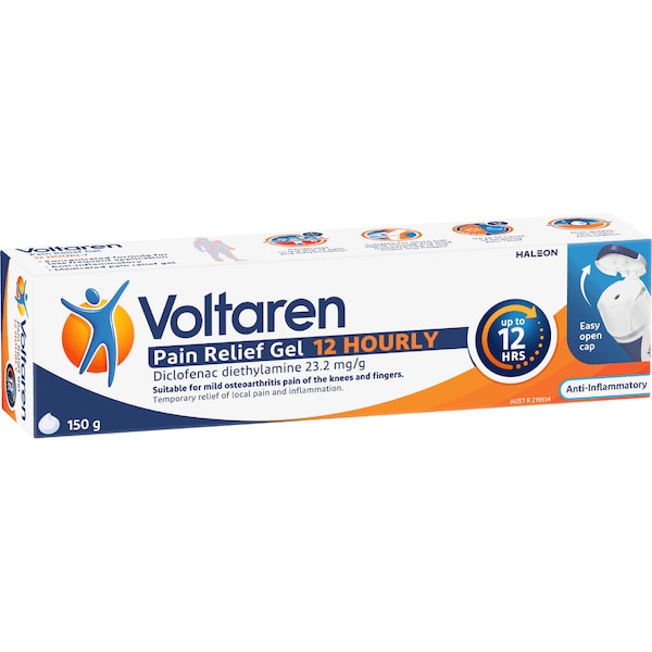 Voltaren Pain Relief Gel 12 Hourly 150g