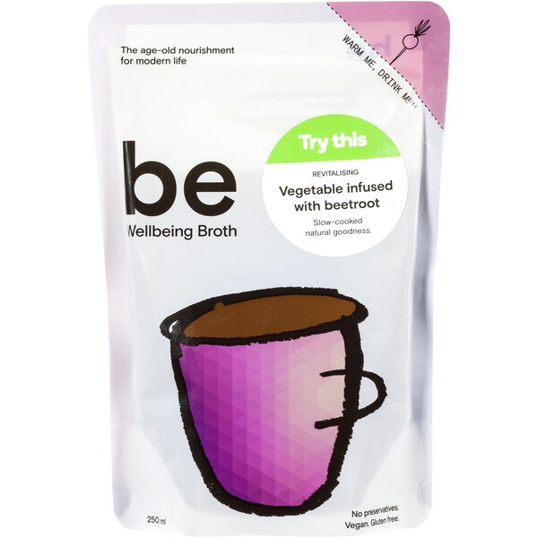 Be Broth Vegetable Infused With Beetroot 250ml