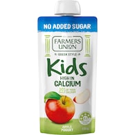 Farmers Union Kids Greek Style Yoghurt Pouch Apple