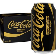 Coca-Cola Zero Caffeine Zero Sugar Soft Drink Cans