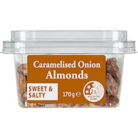Caramelised Onion Almond Snack Pot