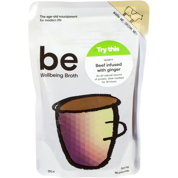 Be Broth Beef Infused With Ginger 250ml