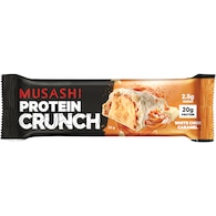 Musashi Protein Crunch Bar White Choc Caramel