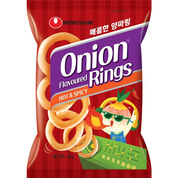 Nongshim Onion Rings Hot & Spicy 40g