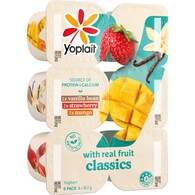 Yoplait Classic Yoghurt Punnets