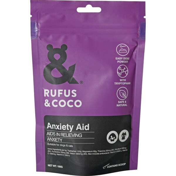Rufus & Coco Anxiety Aid 100g