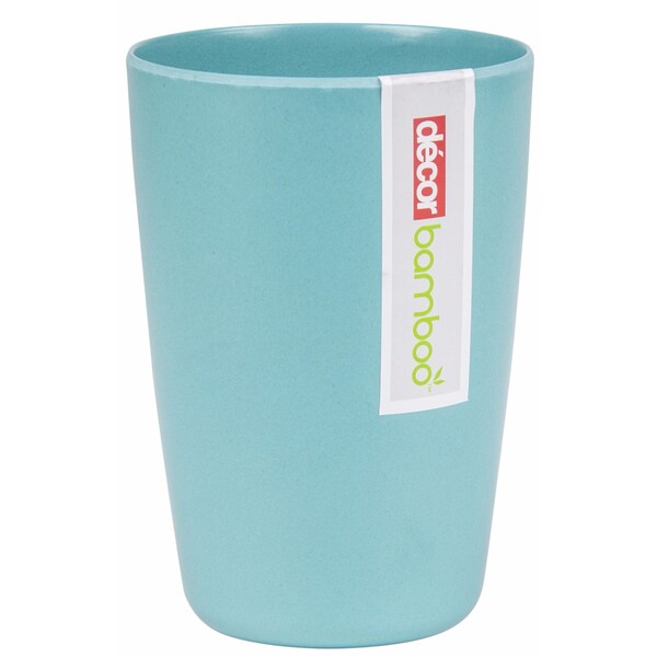 Decor Bamboo Tumbler Teal Each