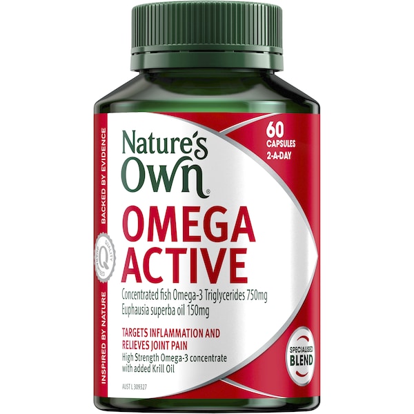 Nature's Own Omega Active 60 Pack