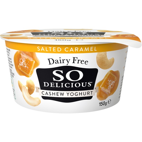 So Delicious Dairy Free Cashew Yoghurt Salted Caramel 150g