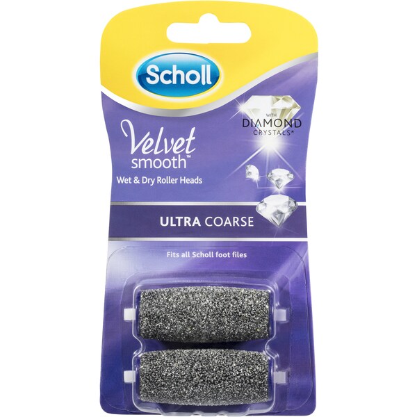 Scholl Ultra Coarse Roller Head Refills 2 Pack
