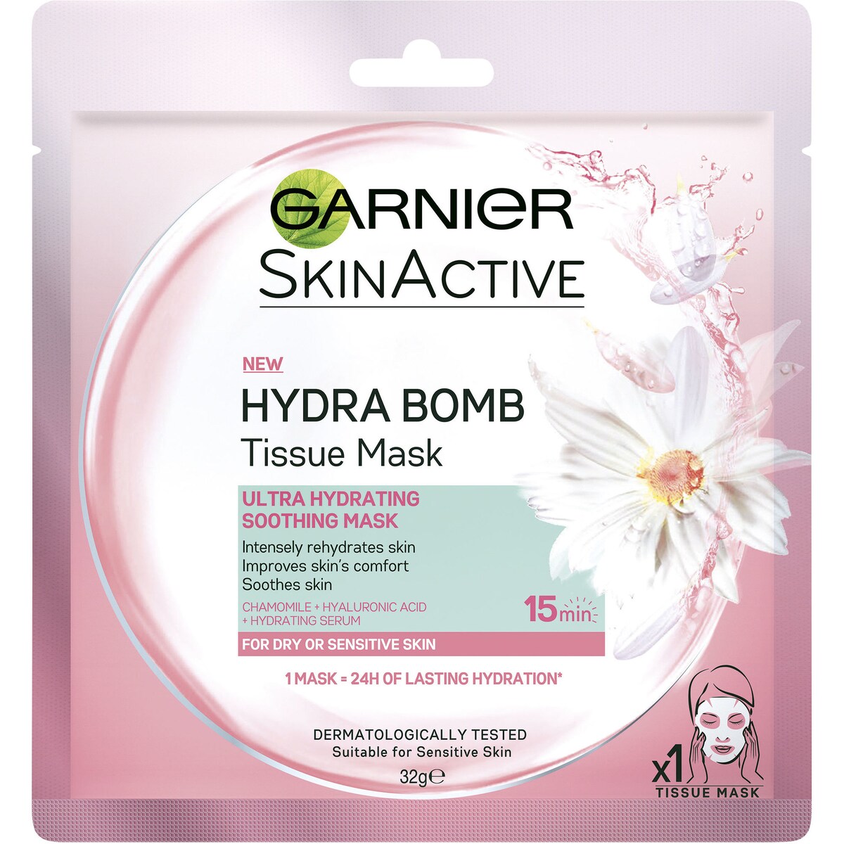 Garnier Hydra Bomb Tissue Mask Camomile
