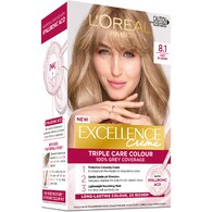L'Oreal Paris Excellence Creme Hair Colour 8.1 Ash Blonde