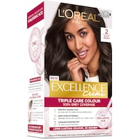 L'Oreal Paris Excellence Creme Hair Colour 2 Black Brown