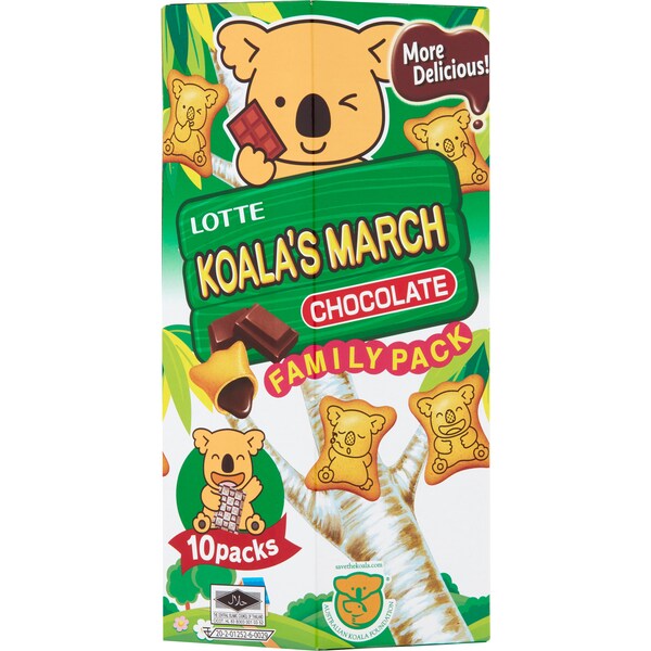 Lotte Koala's March Chocolate 10 pack