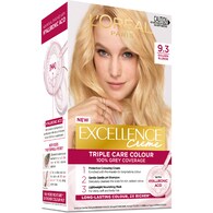 L'Oreal Paris Excellence Creme Hair Colour 9.3 Light Golden Blonde