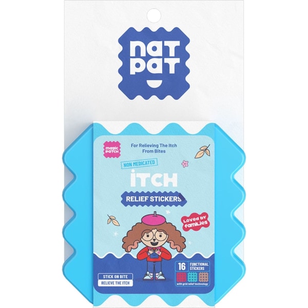Natpat Magic Itch Relief Sticker Patches 16 pack