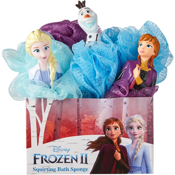 Frozen 3d Bath Sponges Assorted  Each