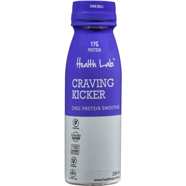 Health Lab Craving Kicker Protein Smoothie Choc 250ml