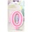 Whiz Pop Bang Number Candle 0 Assorted each