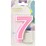 Whiz Pop Bang Number Candle 7 Assorted each