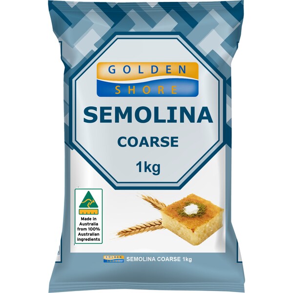Golden Shore Semolina Coarse 1kg