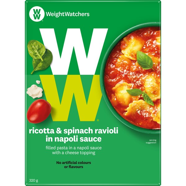 Weight Watchers Spinach & Ricotta Ravioli 320g
