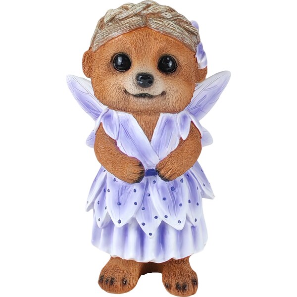 Mirabella Casey Meerkat Purple Flower Fairy each