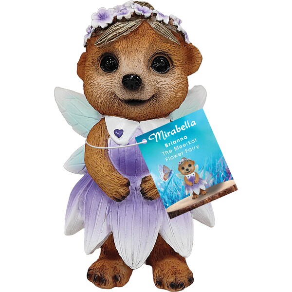 Mirabella Mini Meerkat Brianna The Flower Fairy each