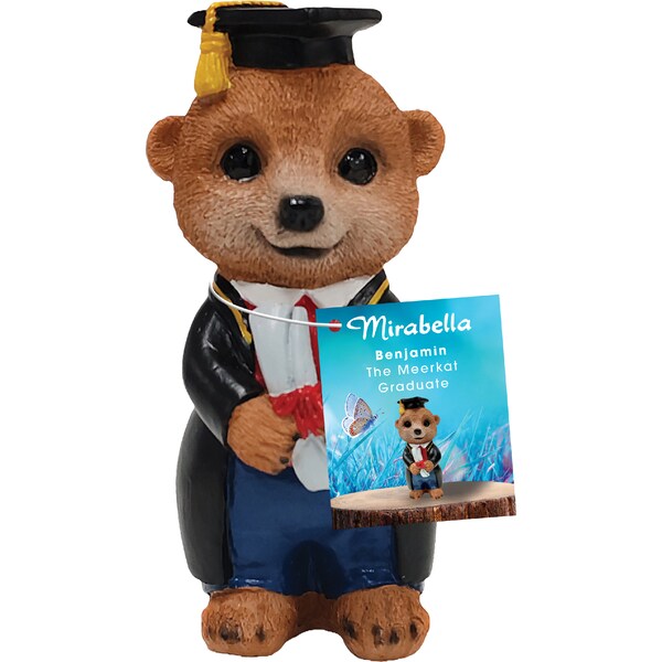 Mirabella Mini Meerkat Benjamin The Graduation each