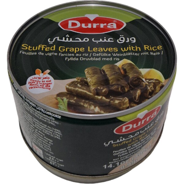 Durra Stuffed Grape Leaves With Rice 400g
